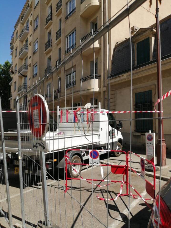 Chantier de changement de clims à Aix-en-Provence